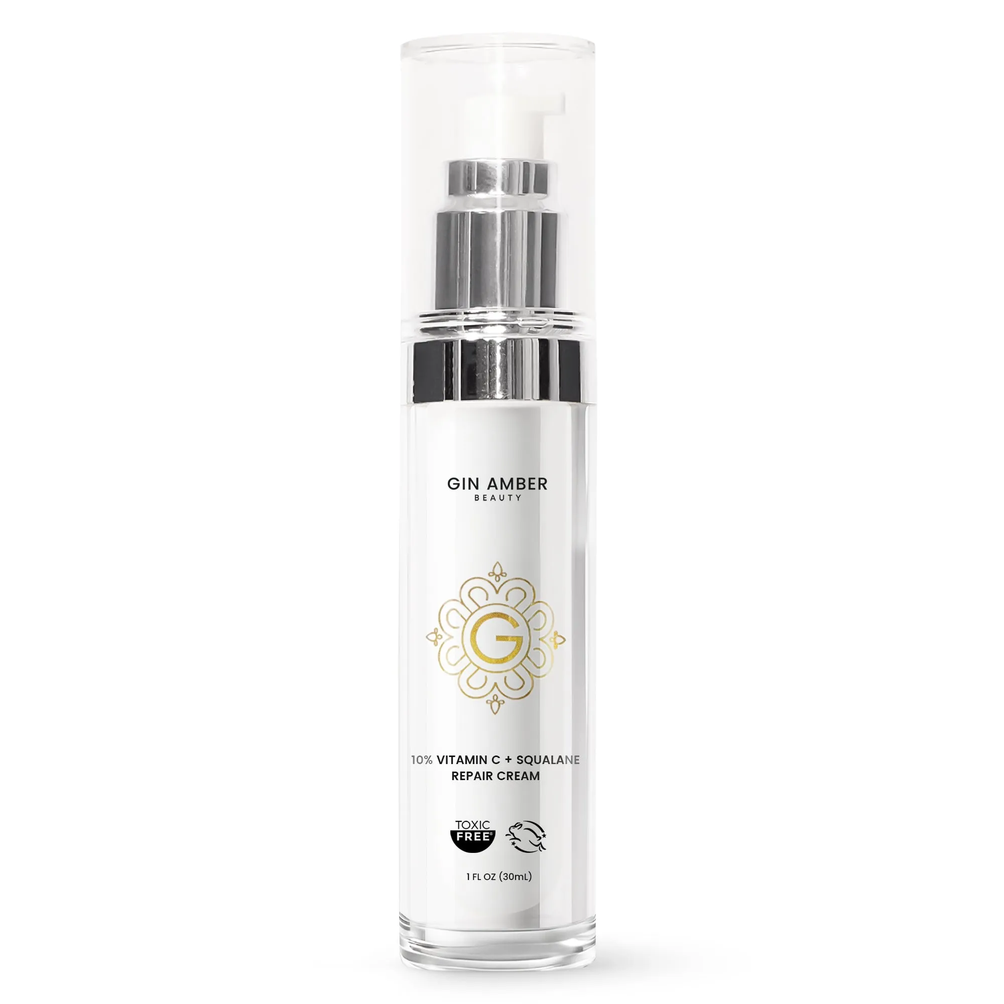 10% Vitamin C   Squalane Repair Cream - Hyperpigmentation, Acne, Wrinkles