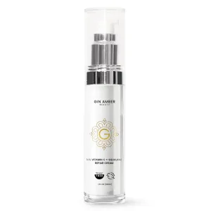10% Vitamin C   Squalane Repair Cream - Hyperpigmentation, Acne, Wrinkles