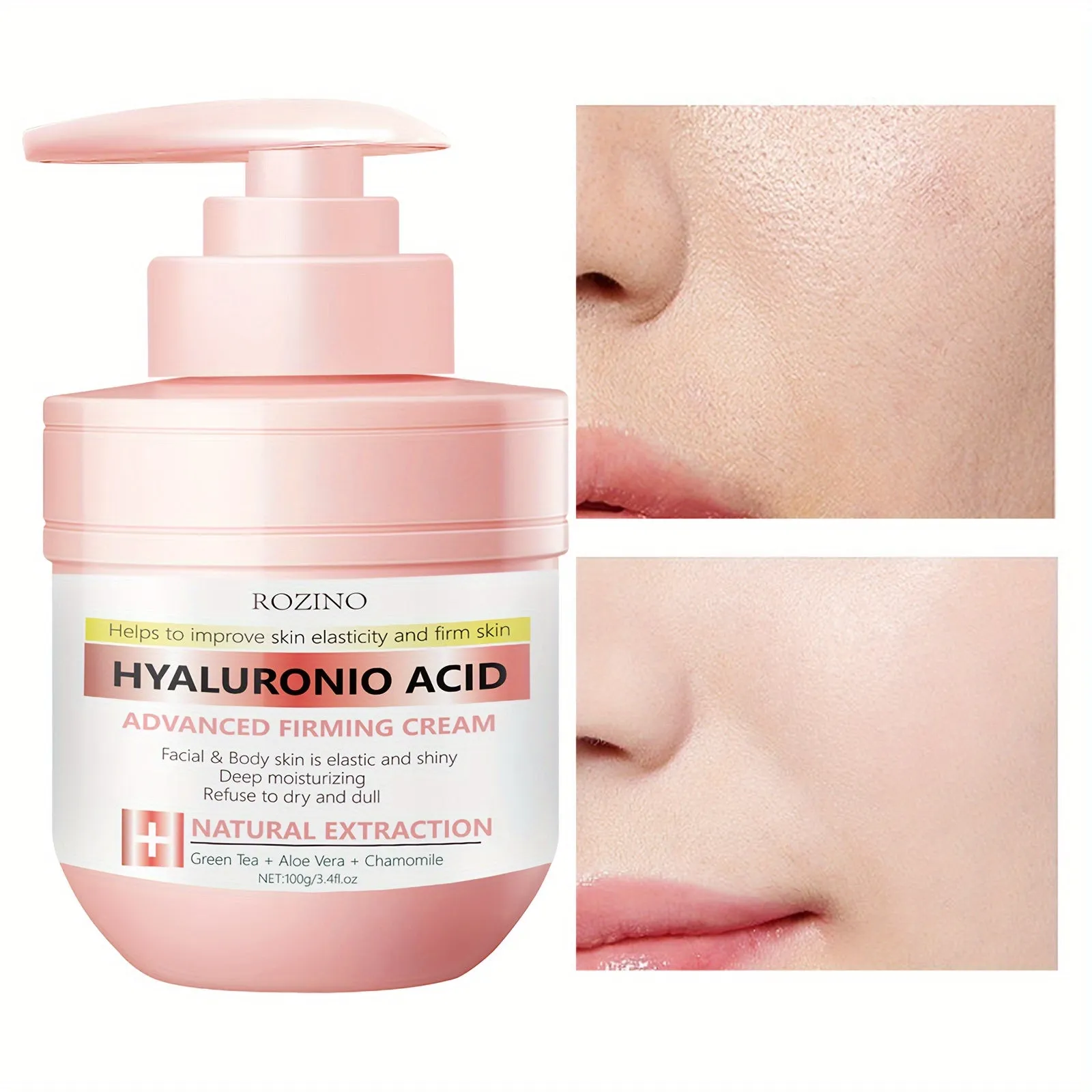 100g Hyaluronic Acid Firming Cream with Natural Extracts