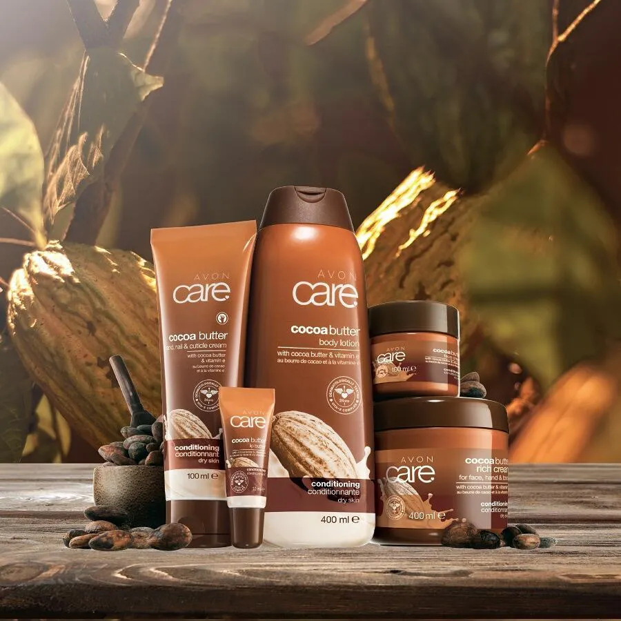 Avon Care Nourishing Cocoa Butter Multipurpose Cream for Face, Hands & Body - 75ml