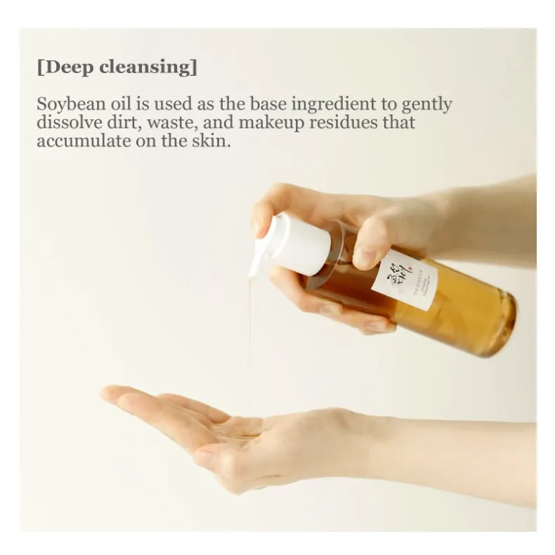 Beauty of joseon Ginseng Cleansing Oil 210ml/Apricot Peeling Gel 100ml/Apricot Peeling Gel 100ml/Relief Sun Radiance Cleansing Balm 100ml