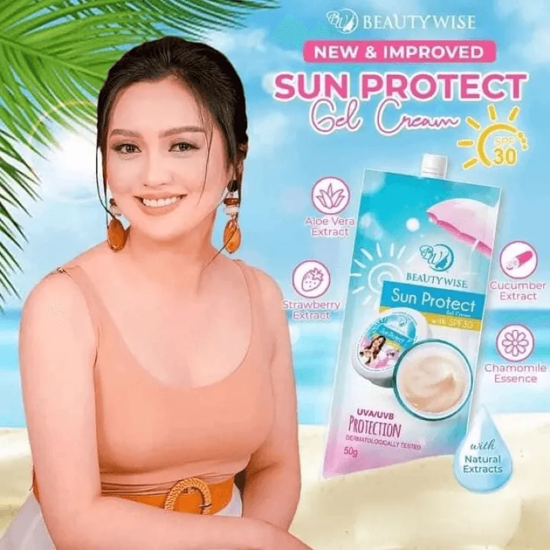 Beauty Wise Sun Protect Gel-Cream With SPF30 - 50g