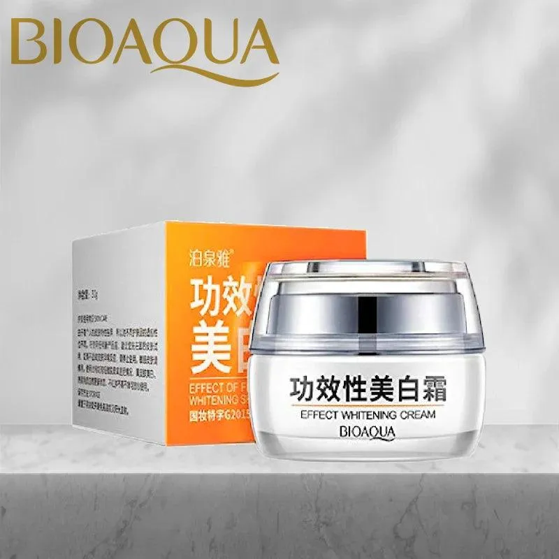 BIOAQUA Whitening Cream Smooth Silky Skin Care Nourishing Moisturizing 30g