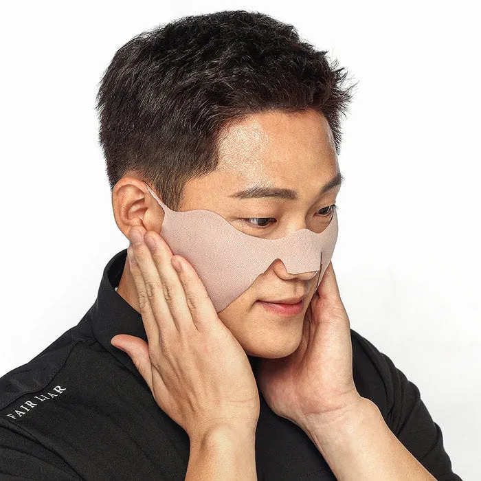 BR Waterfull Face Fit Mask (hydrogel, golf mask, sunscreen patch)- 5ct