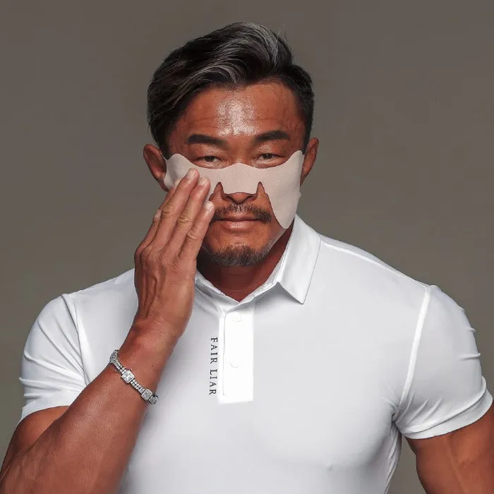 BR Waterfull Face Fit Mask (hydrogel, golf mask, sunscreen patch)- 5ct