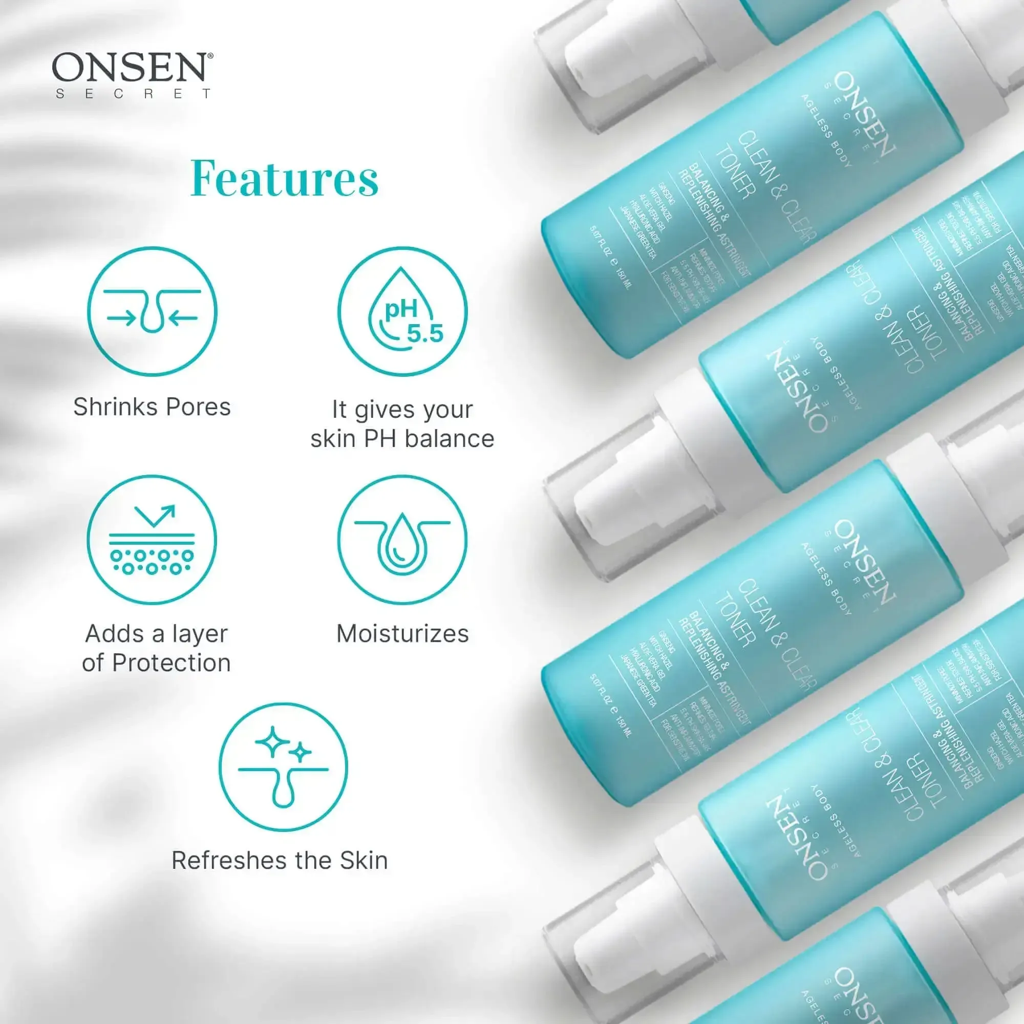Clean & Clear Toner – Refresh & Balance Skin