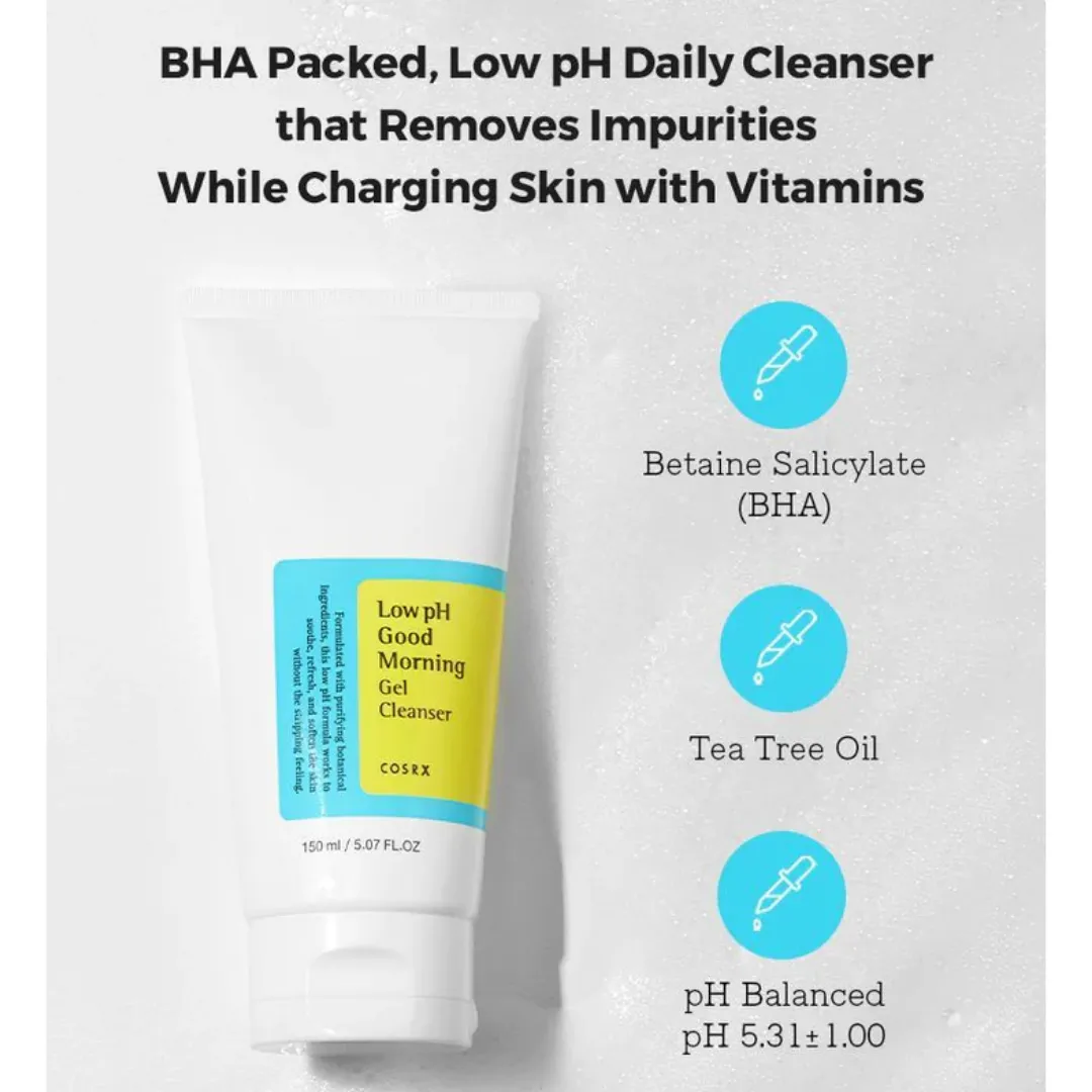 COSRX Low-pH Good Morning Cleanser 150ml