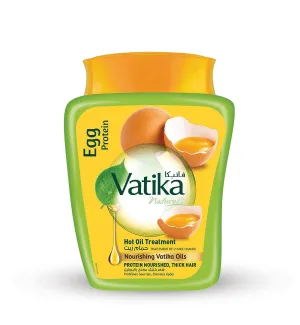 Dabur Vatika Egg Protein Hot Oil Treatment For Thick Hair - 500g