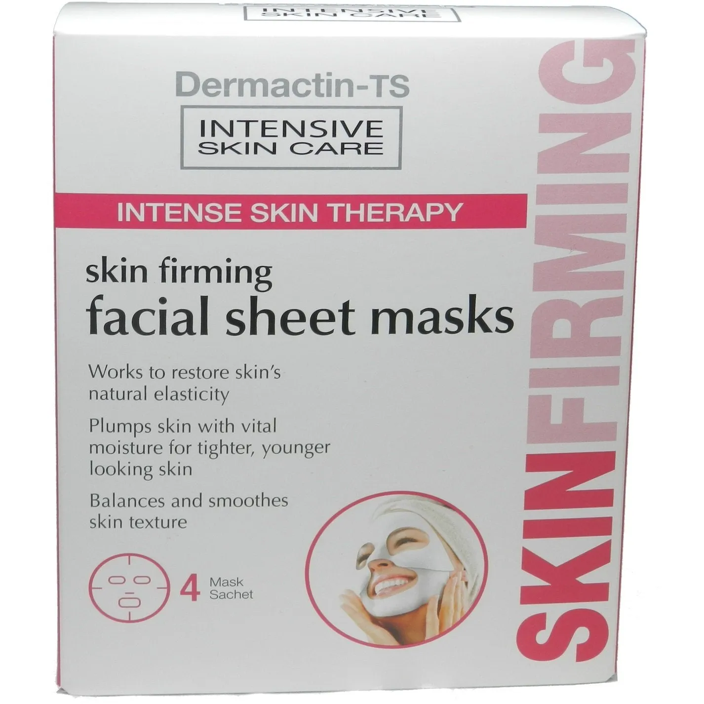 Dermactin-TS Facial Sheet Mask 4CT 6PK