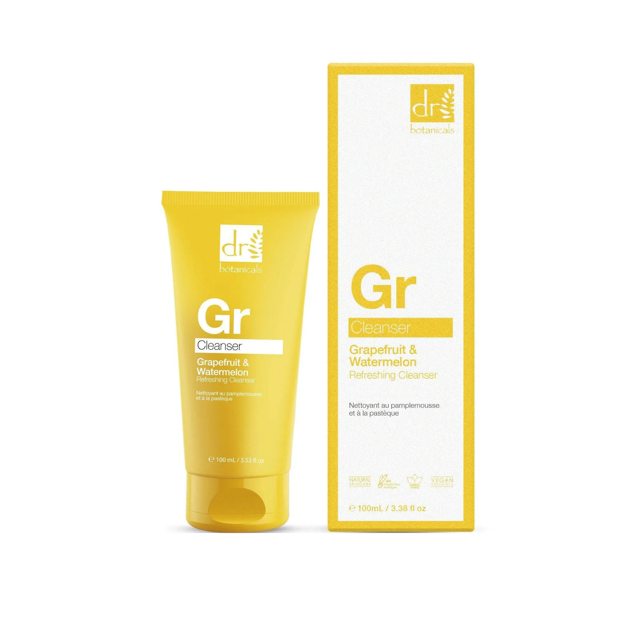 Dr Botanicals - Grapefruit & Watermelon Refreshing Cleanser 100ml