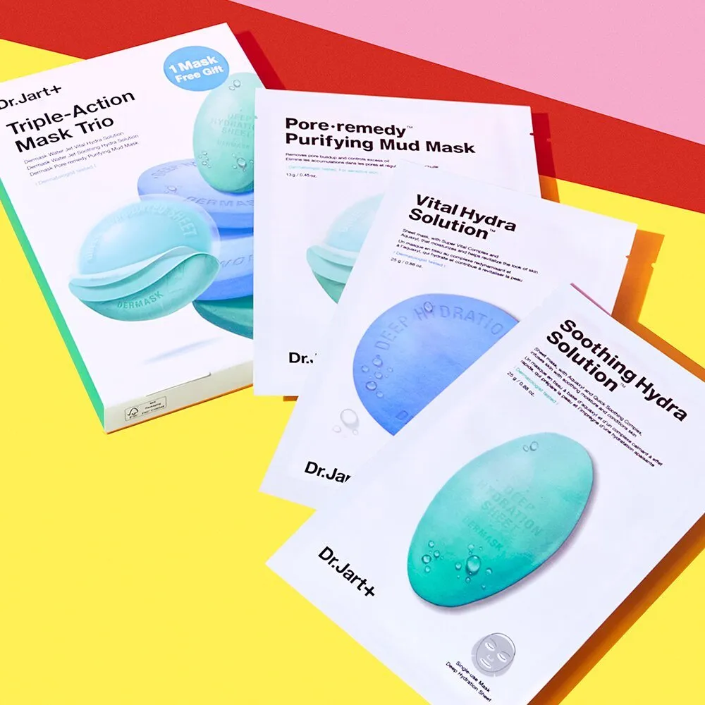 Dr.Jart  Hydra Solution Soothing Mask 5pcs