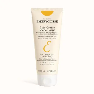 Embryolisse - Rich Cream Milk for the Body - Moisturizer For Dry Skin - 6.76 fl.oz