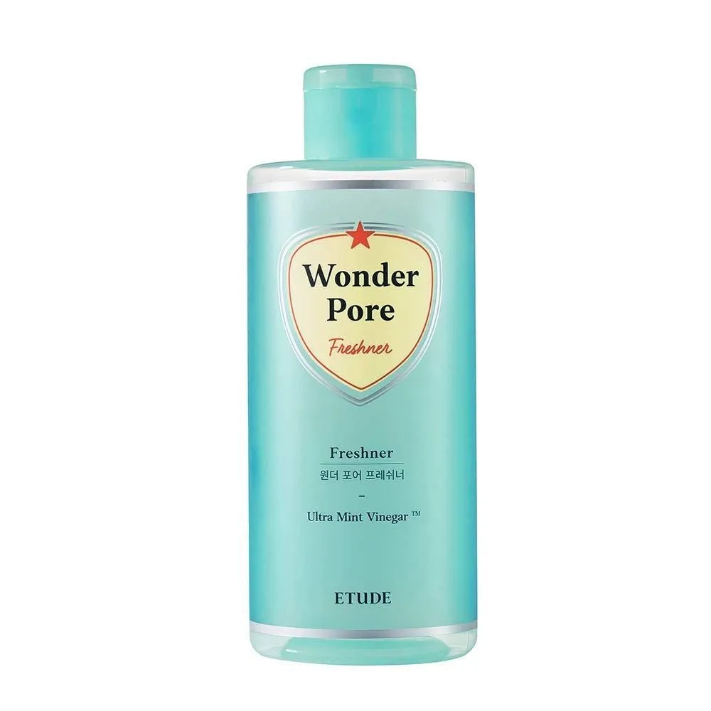 ETUDE HOUSE Wonder Pore Freshner 250ml (8.5 fl. oz) | Refreshing Pore Care Toner with Upgraded Peppermint Vinegar that Cleanses Ultra Fine Dust