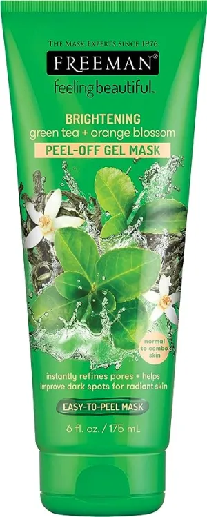 Freeman Feeling Beautiful Brightening Green Tea   Orange Blossom Peel Off Gel Mask 175 ml