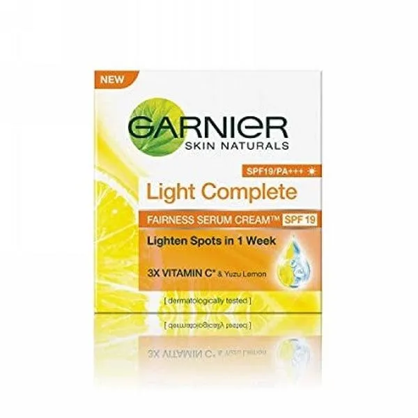 GARNIER BRIGHT COMPLETE VITAMIN C CREAM 45GM