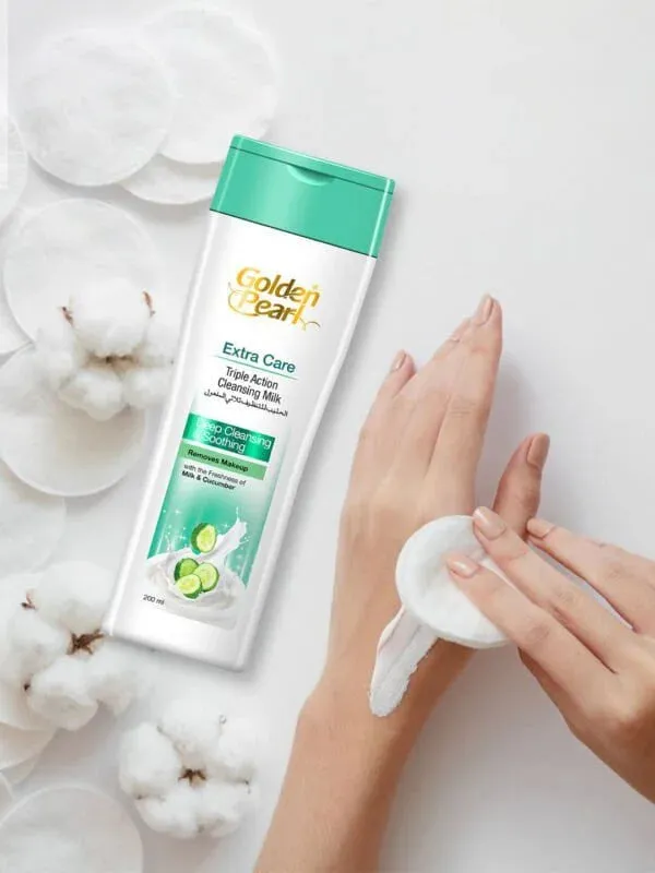Golden Pearl Triple Action Cleansing Milk 400ml