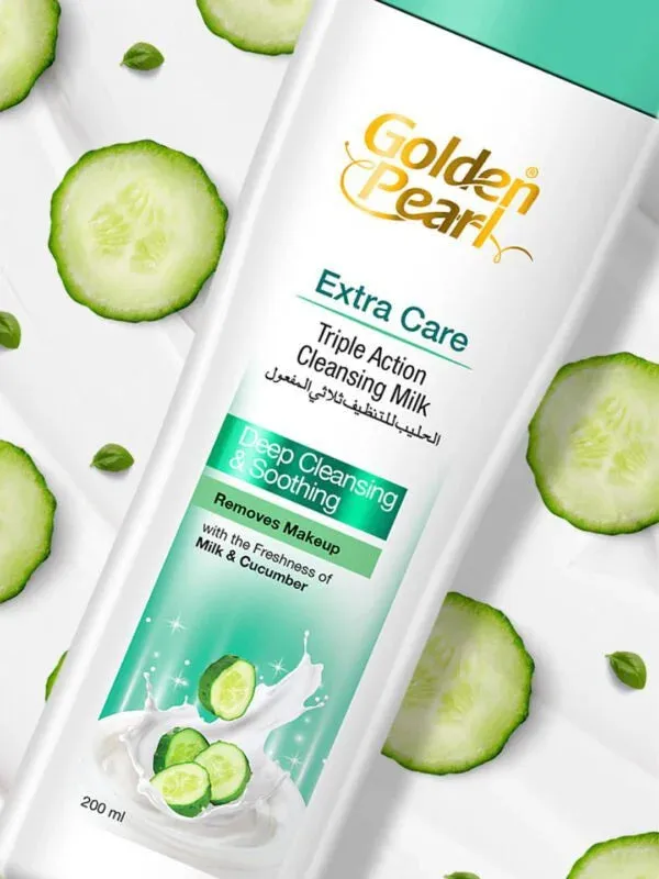 Golden Pearl Triple Action Cleansing Milk 400ml