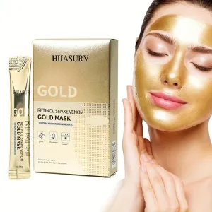 Golden Retinol Snake Venom Mask Hydrate Tighten Smooth Wrinkles