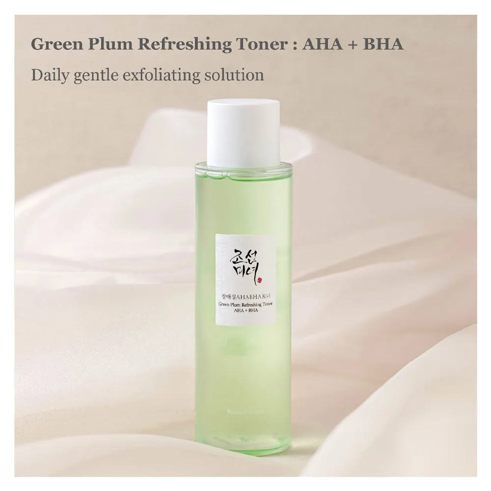 Green Plum Refreshing Toner : AHA   BHA