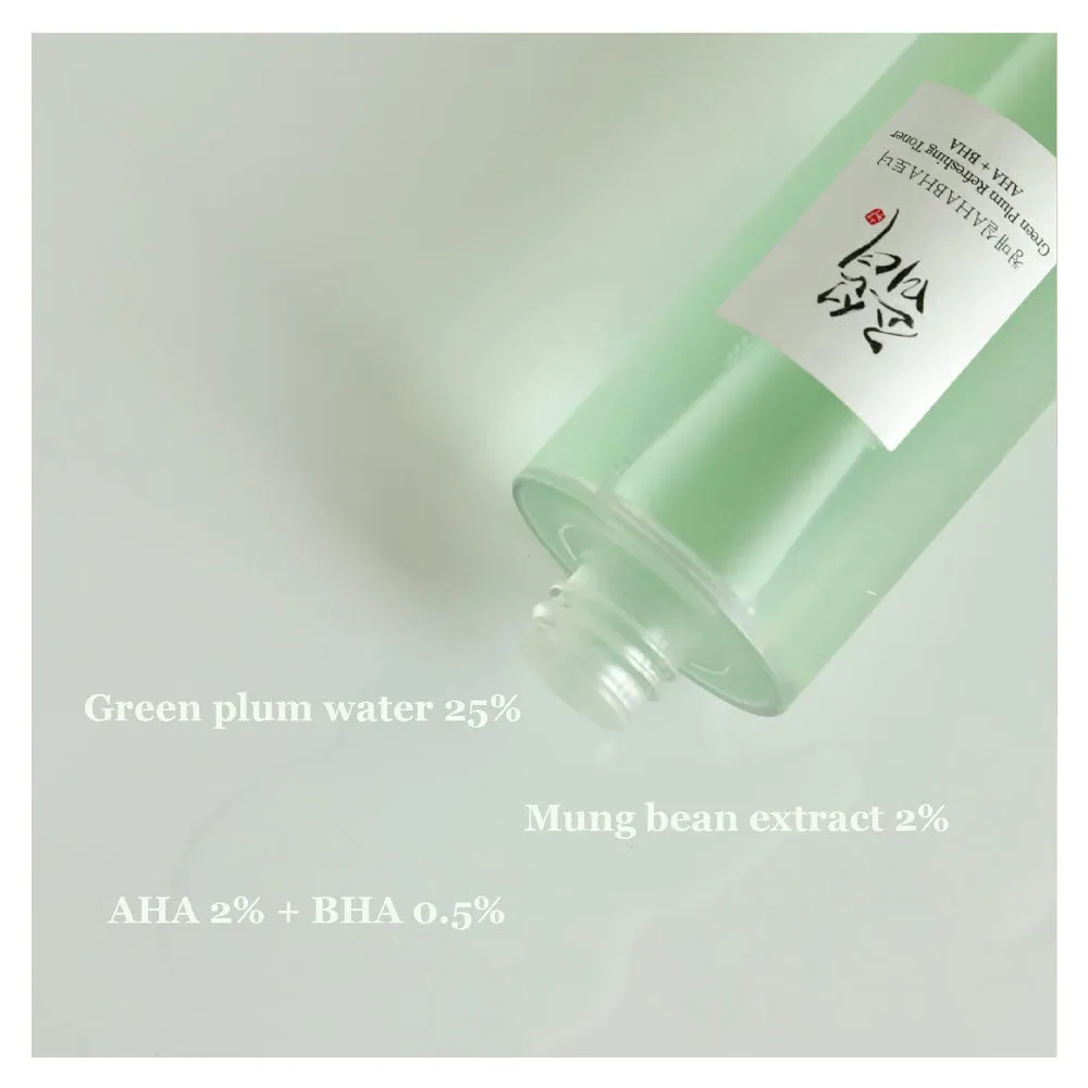 Green Plum Refreshing Toner : AHA   BHA