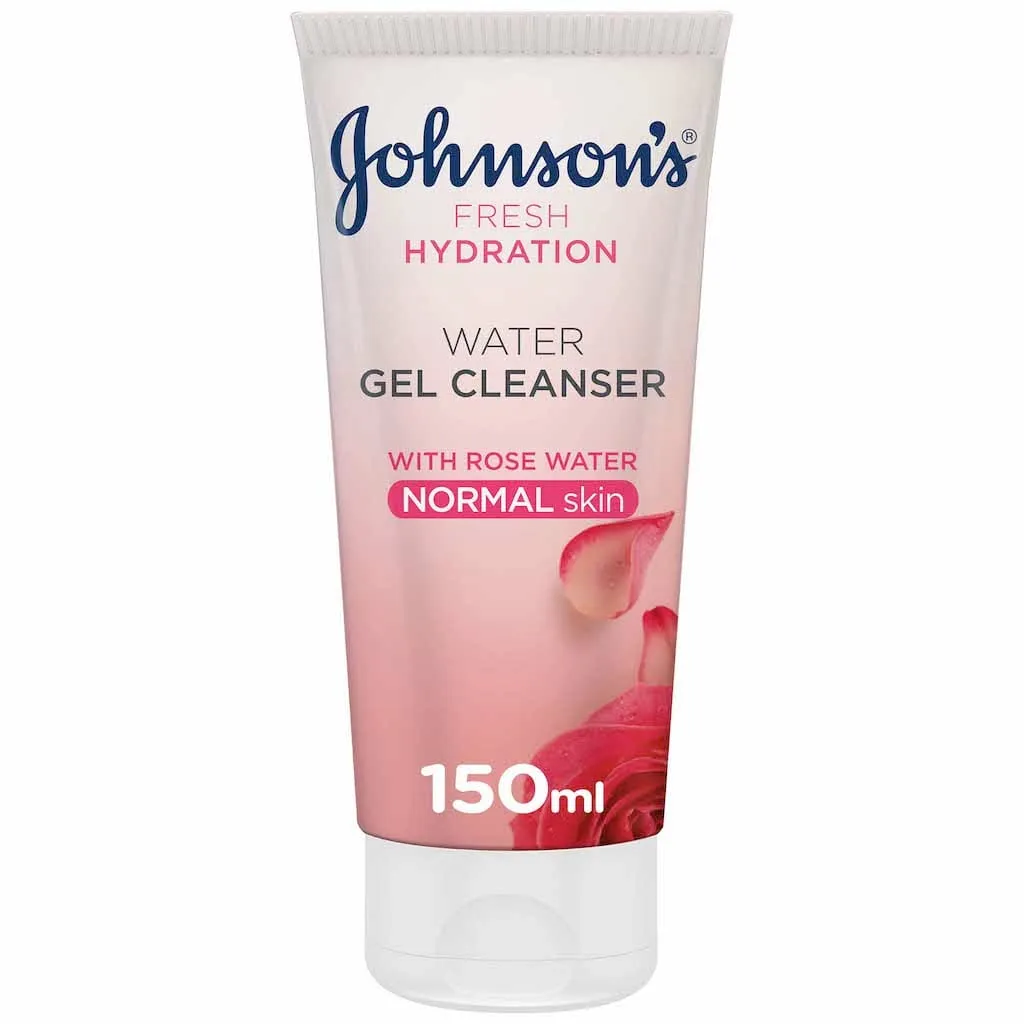 Johnsons Face Cleanser Fresh Hydration Water Gel Cleanser Normal Skin 150ml