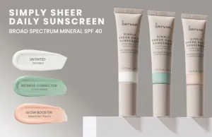 Karuna Simply Sheer Daily Sunscreen SPF 40, 1.01 fl. oz.