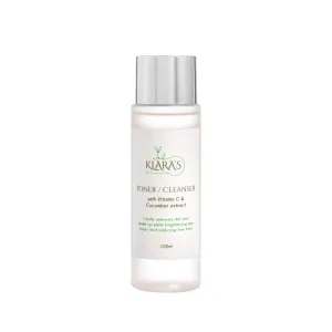 Klara's Micellar Refreshing Toner Cleanser 100 ml - Removes Dirts, Bright Skin and Reduce Fine line with Vitamin C, Niacinamide Toner Cleanser.