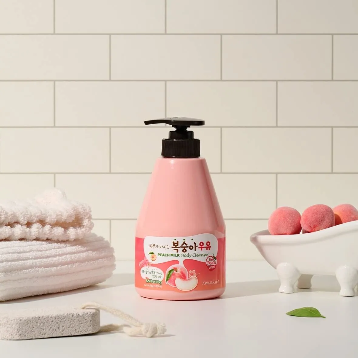 Kwailnara Peach Milk Body Cleanser