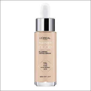 L'Oréal Paris True Match Nude Plumping Tinted Serum 0.5-2 Very Light