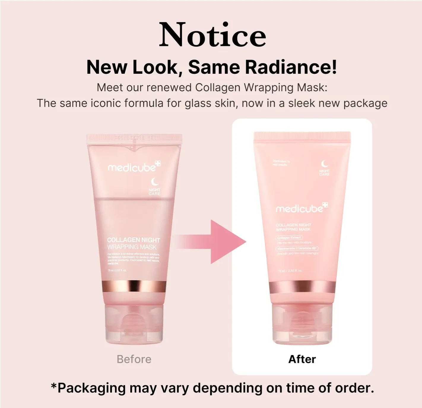 MEDICUBE Collagen Night Wrapping Mask 75ml
