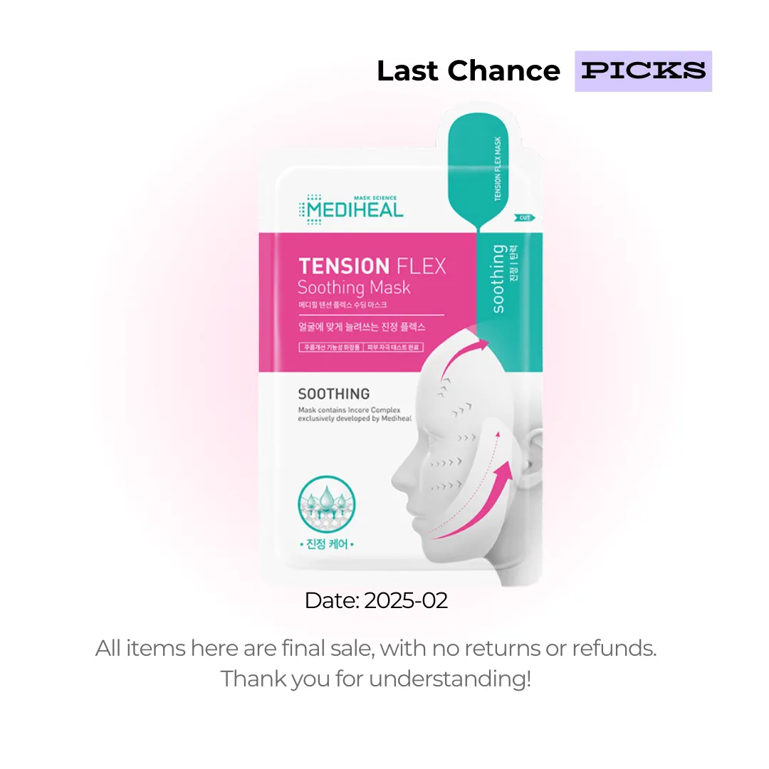 Mediheal Tension Flex Soothing Mask 10 sheets (Clearance)