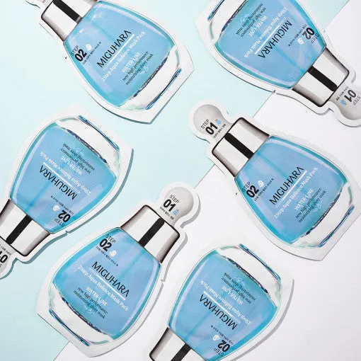 MIGUHARA 2 Step Aqua Balance Mask Pack (1.7ml   25ml) x 1 sheet
