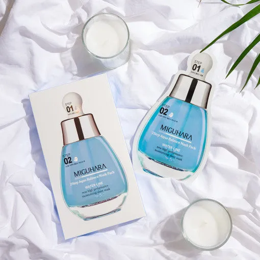 MIGUHARA 2 Step Aqua Balance Mask Pack (1.7ml   25ml) x 1 sheet