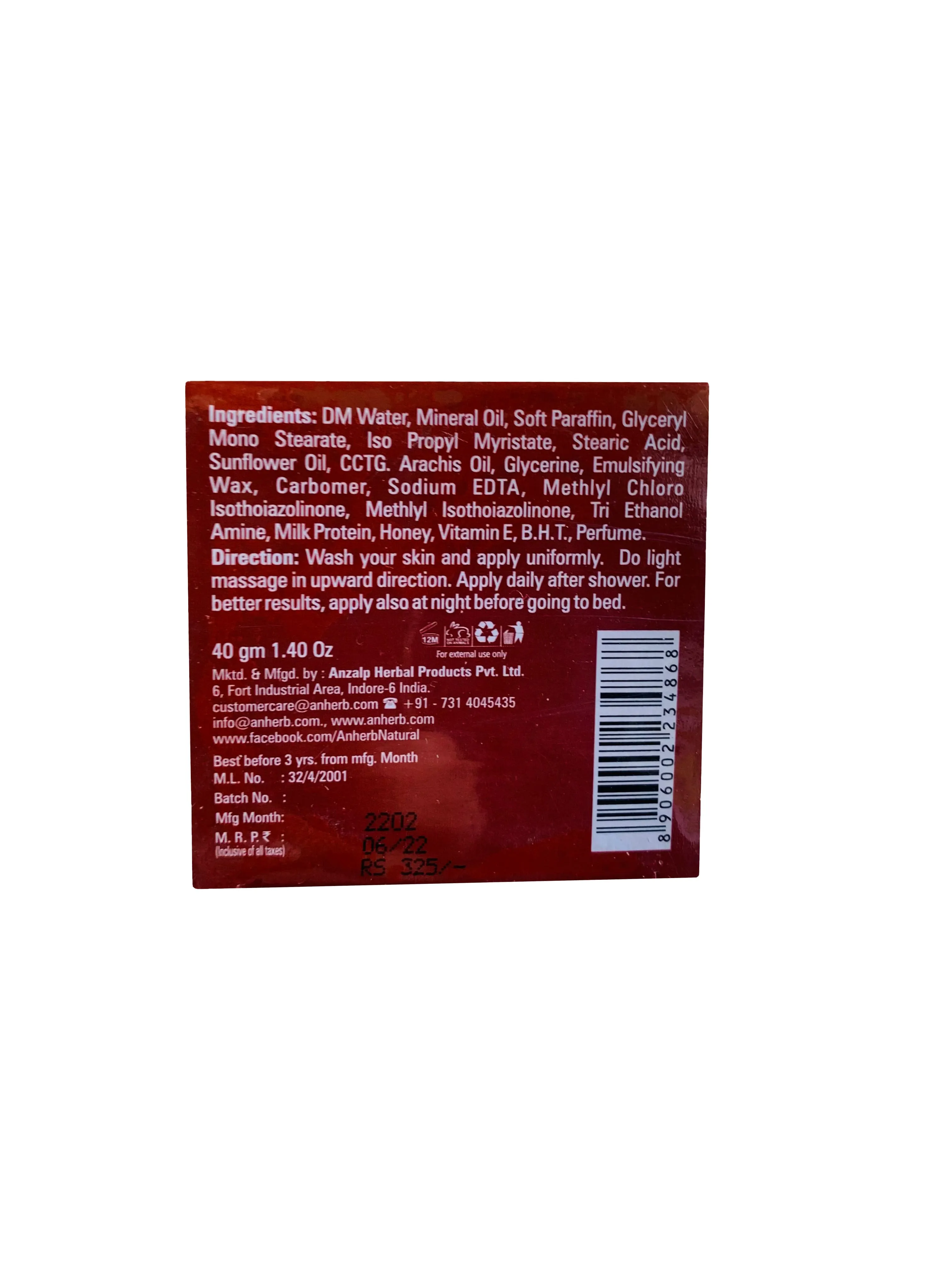 Milk & Honey Nourishing Cream - 40gm