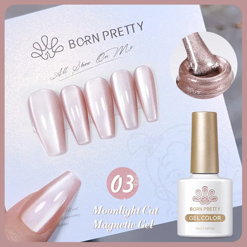 Moonlight Cat Magnetic Gel Nail Polish