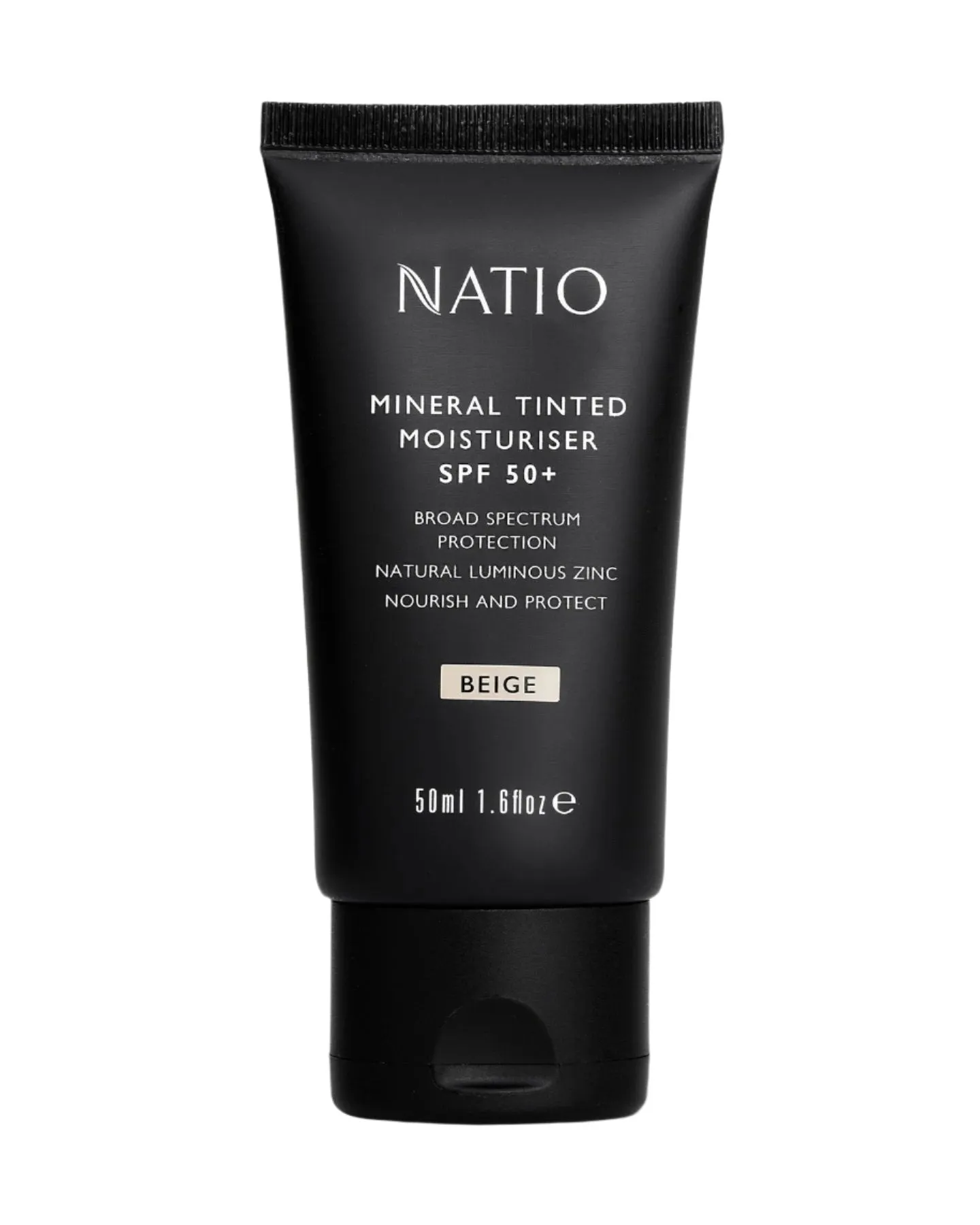 Natio Mineral Tinted Moisturiser SPF 50  Beige