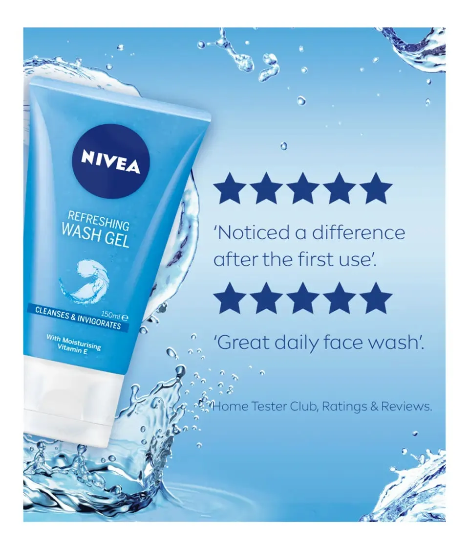 Nivea Refreshing Face Wash (150ml)