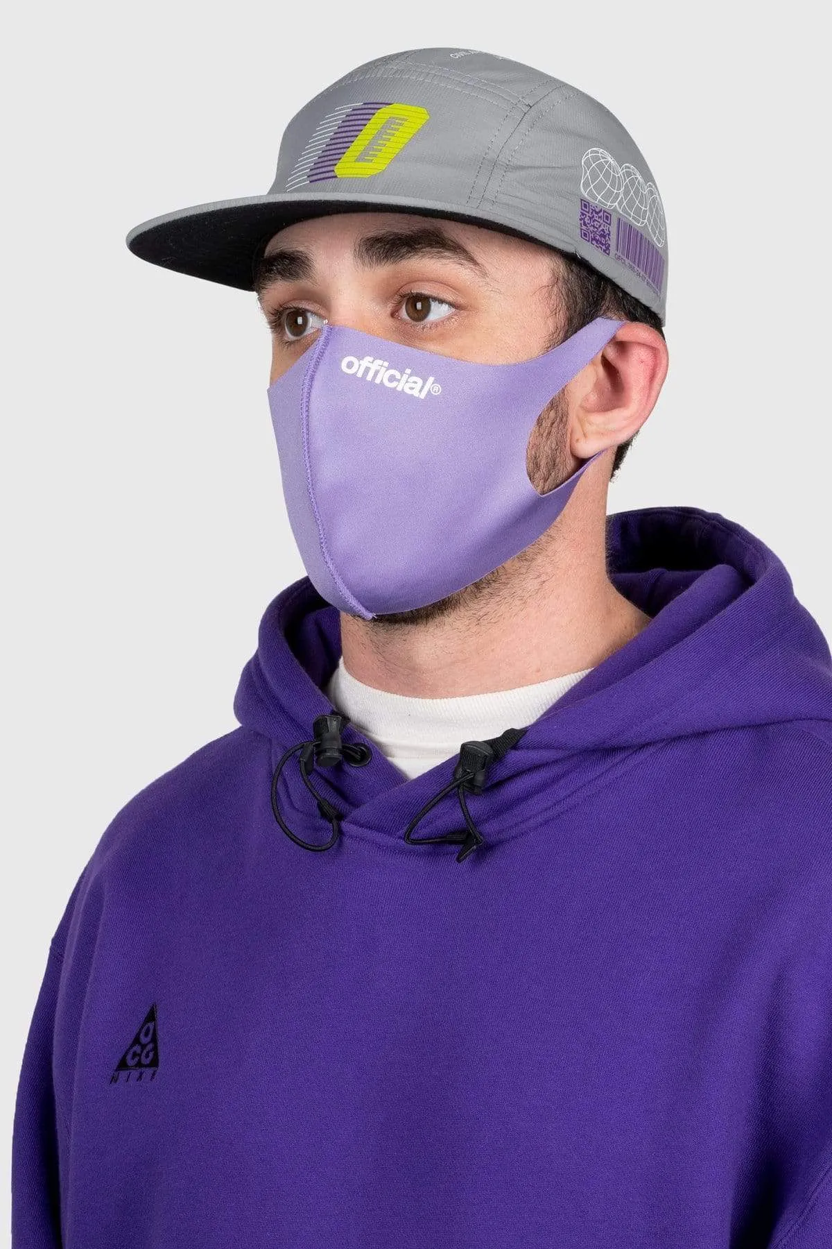 Official Face Mask Nano-Polyurethane Purple