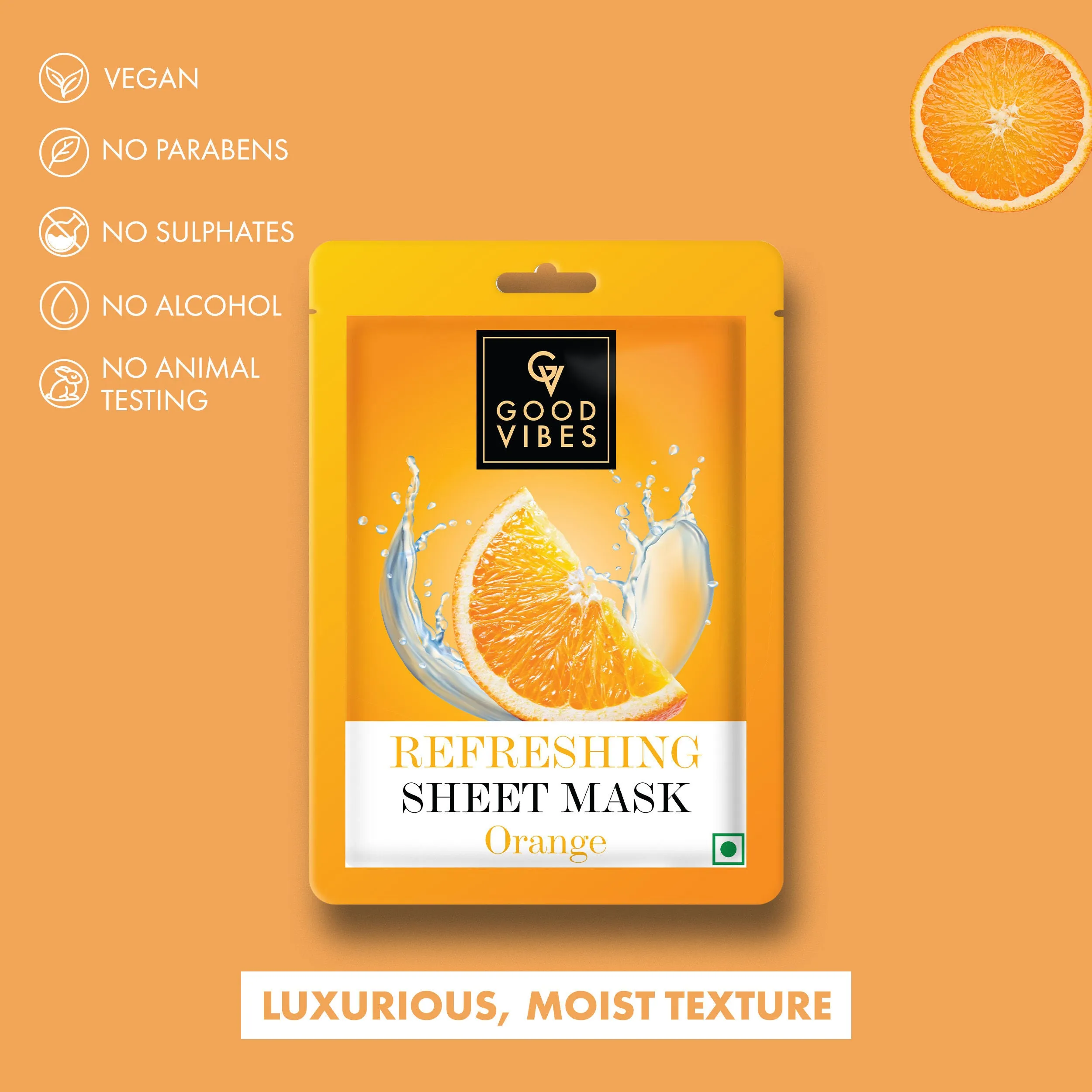 Orange Refreshing Sheet Mask