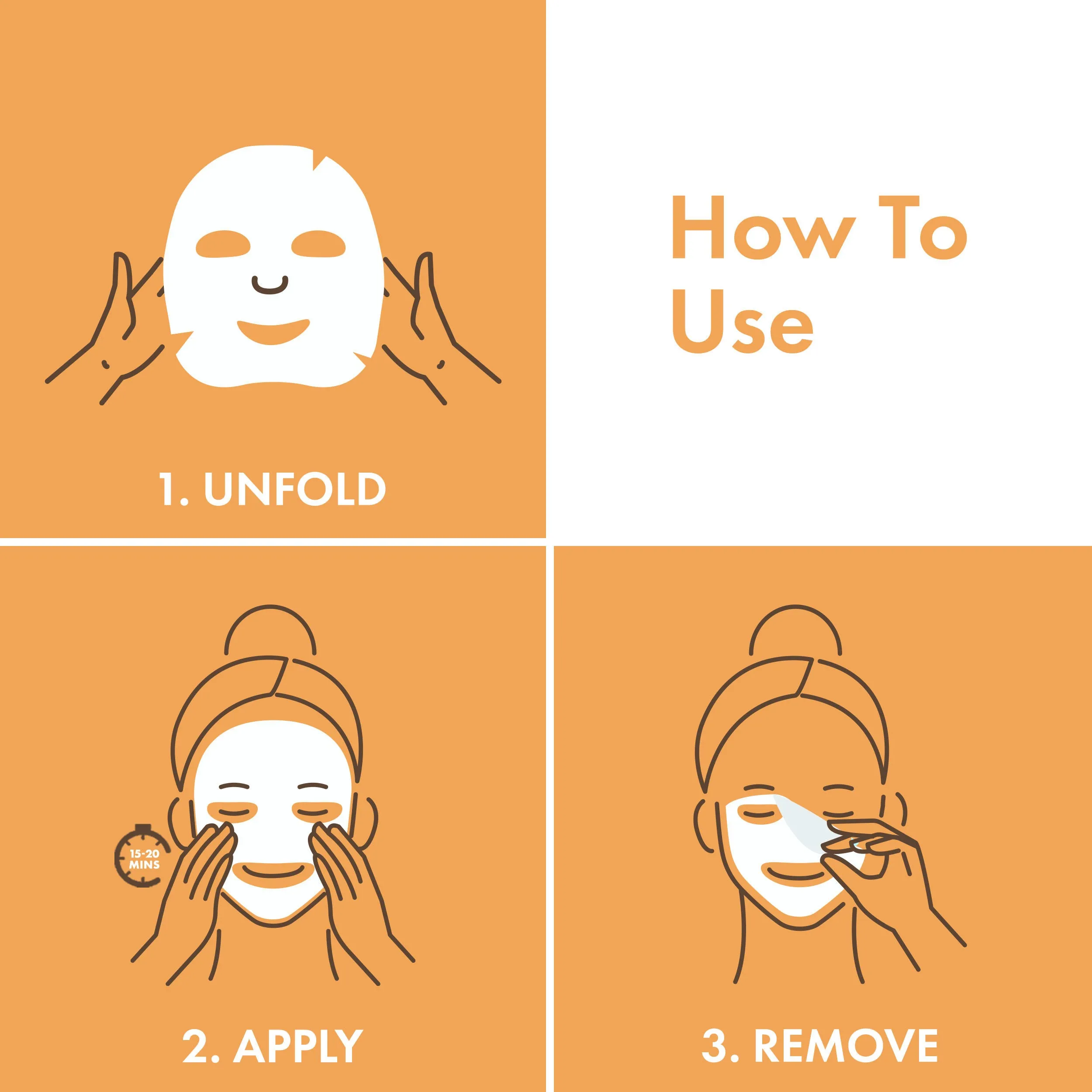 Orange Refreshing Sheet Mask