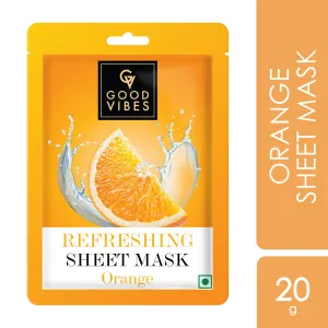 Orange Refreshing Sheet Mask
