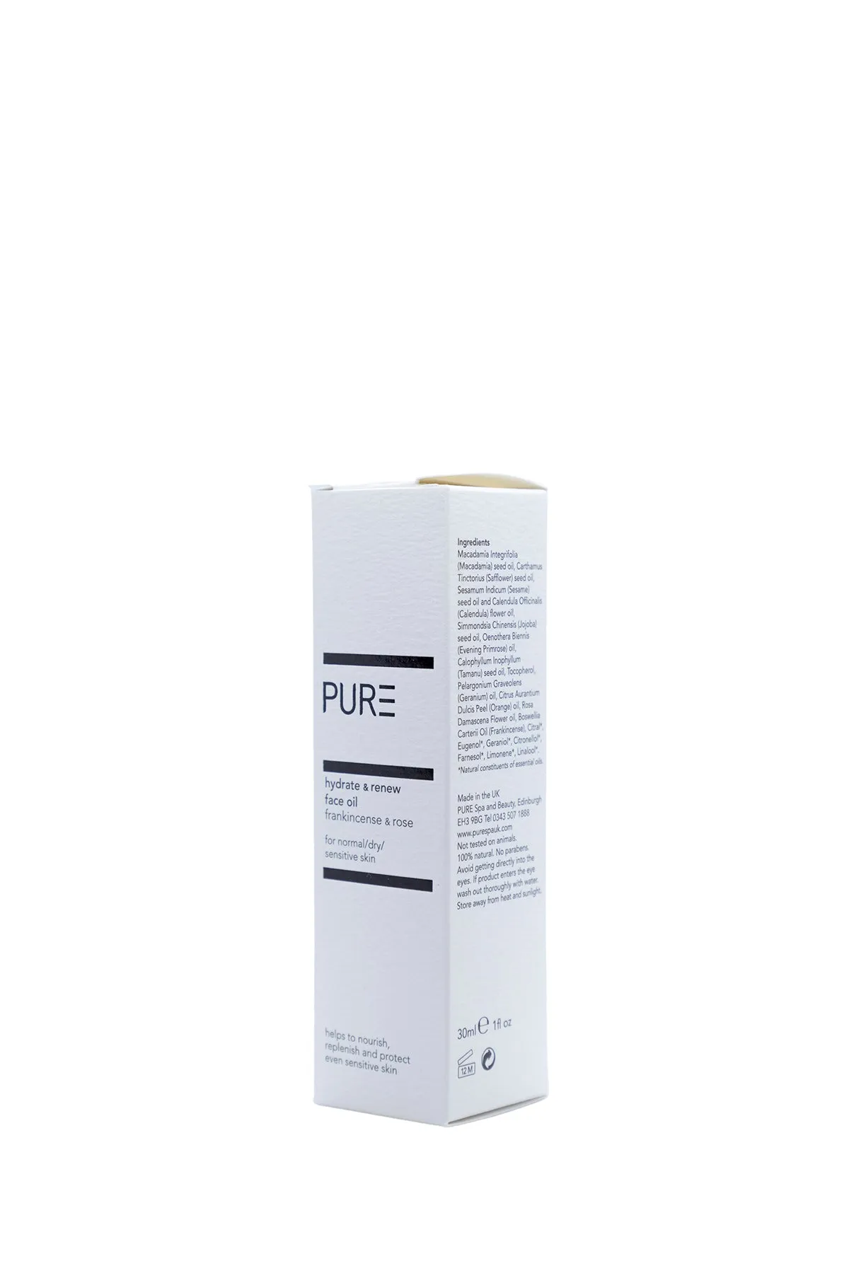 PURE Hydrate & Renew Face Oil (30ml)