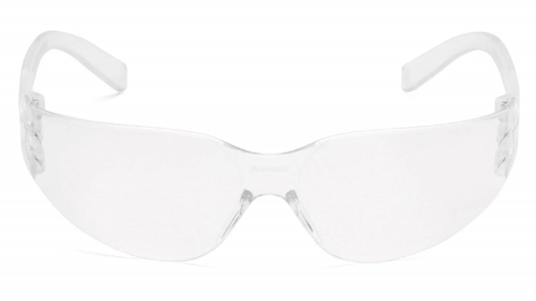 Pyramex Intruder Safety Glasses, Lightweight, Frameless Protection and Integrated Nosepiece, ANSI Z87.1