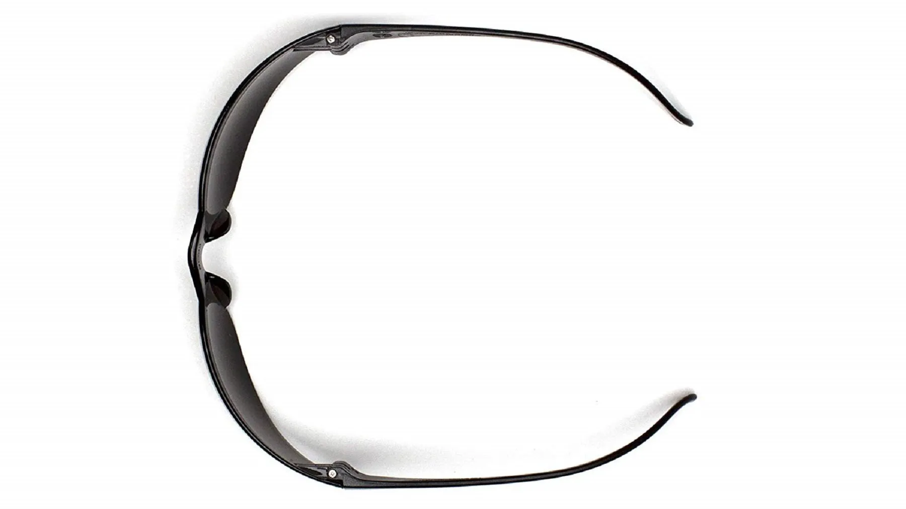 Pyramex Intruder Safety Glasses, Lightweight, Frameless Protection and Integrated Nosepiece, ANSI Z87.1