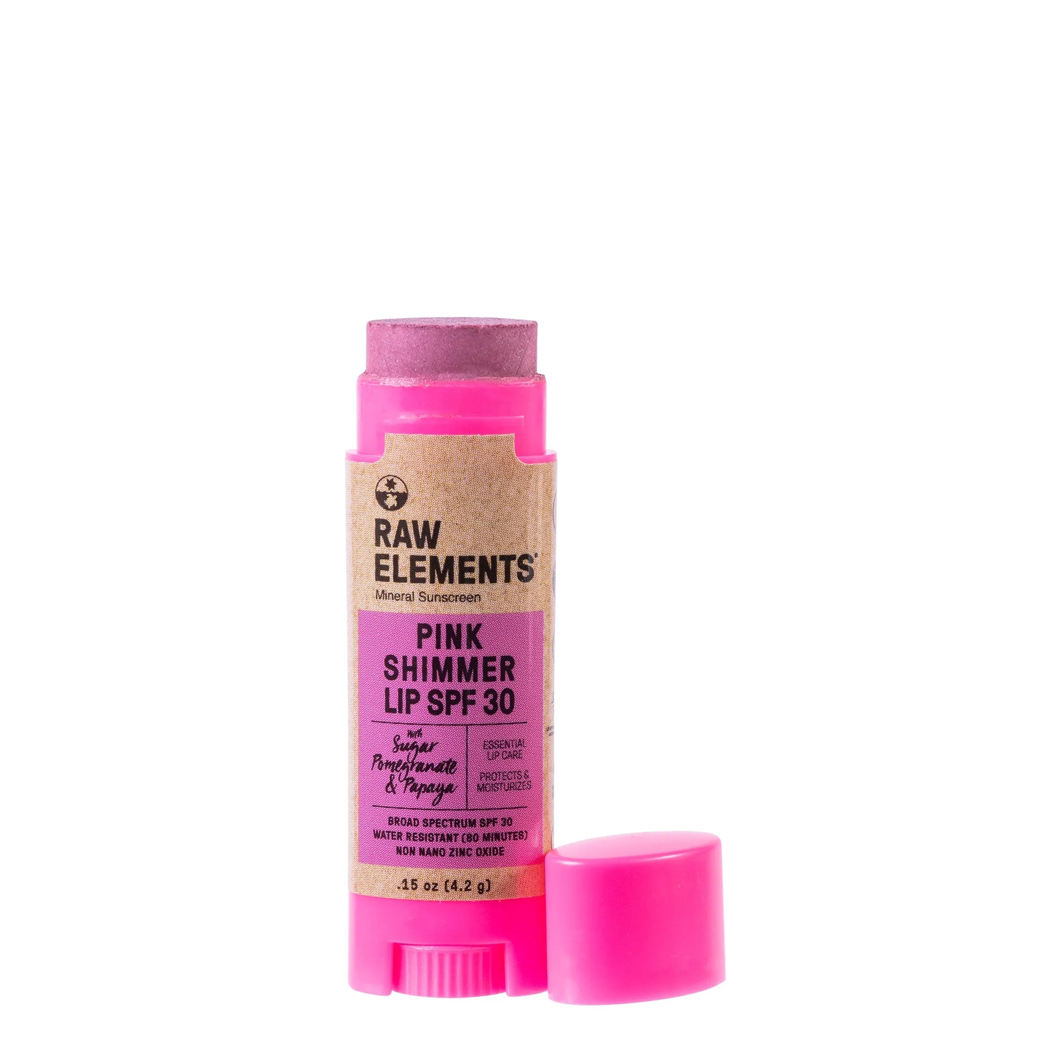 RAW ELEMENTS PINK LIP SHIMMER