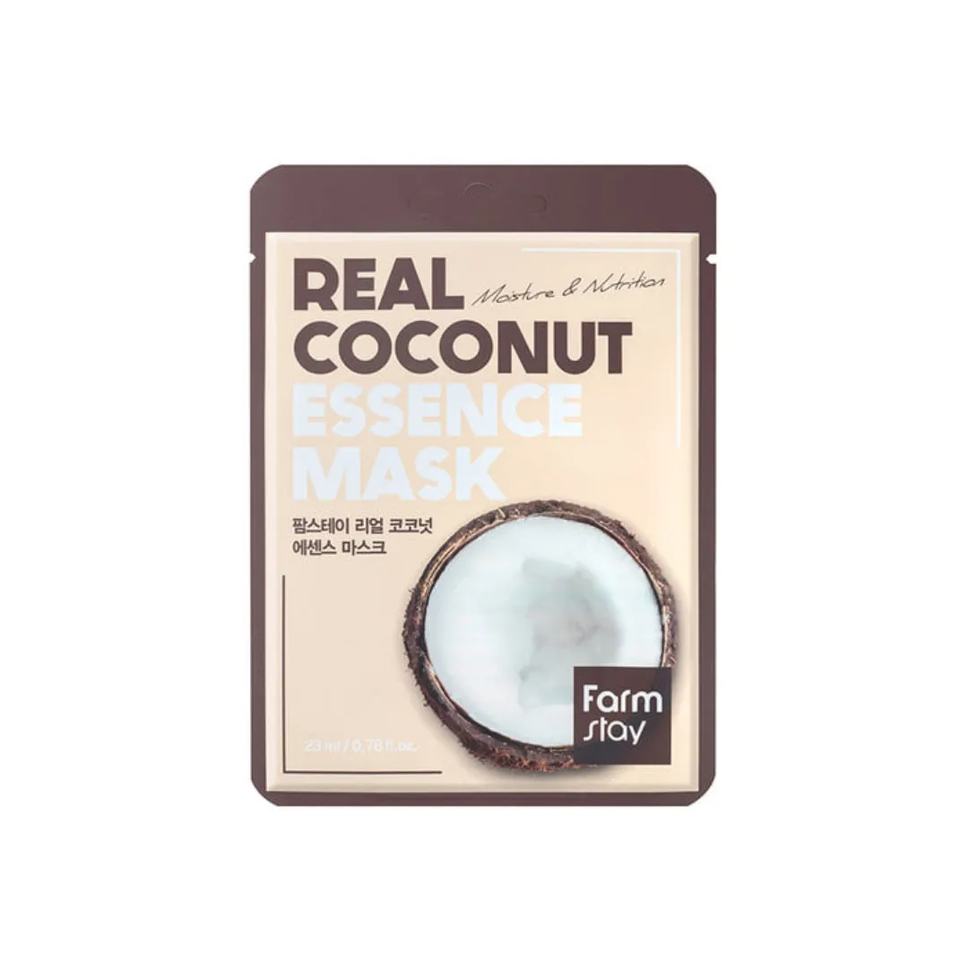 Real Coconut Essence Mask 23ml x 1pc