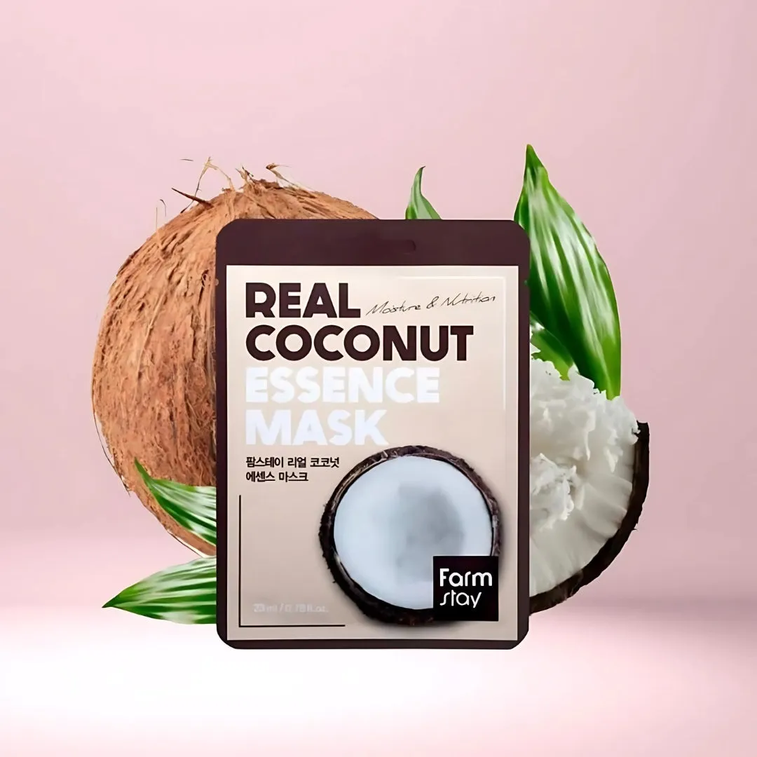 Real Coconut Essence Mask 23ml x 1pc