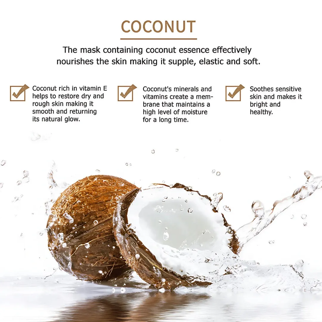 Real Coconut Essence Mask 23ml x 1pc