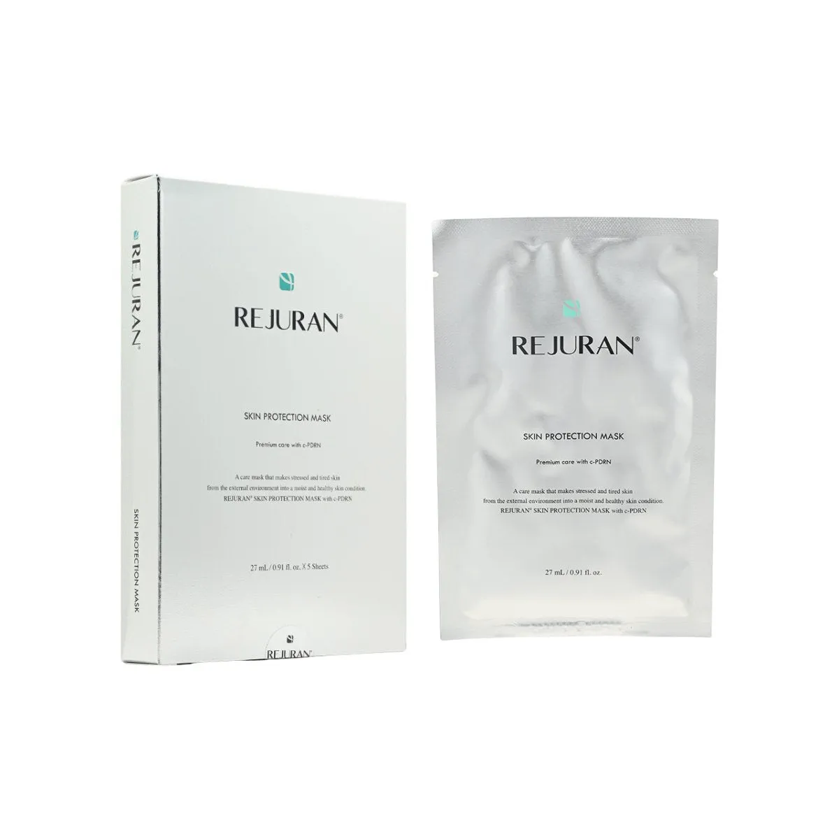 Rejuran Healer Skin Protection Mask with c-PDRN Whitening & Anti-Wrinkle Care  5pcs/box