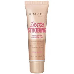RIMMEL - Insta Strobing Highlighter, Gold Glow - 0.84 fl. oz. (25 ml)